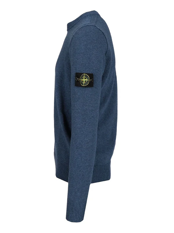 Stone Island Blue Knitted - Image 3