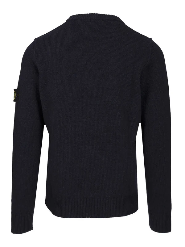 Stone Island Navy Knitted - Image 2