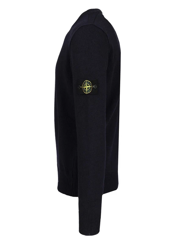 Stone Island Navy Knitted - Image 3