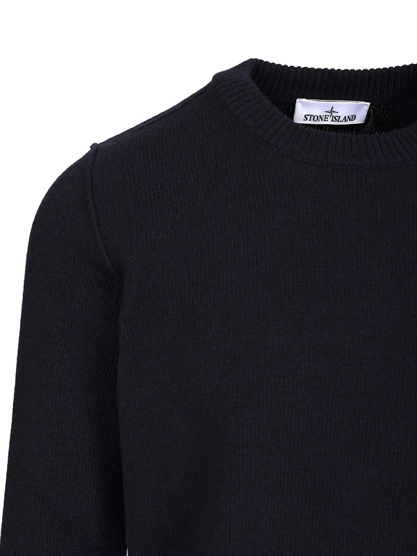 Stone Island Navy Knitted - Image 4