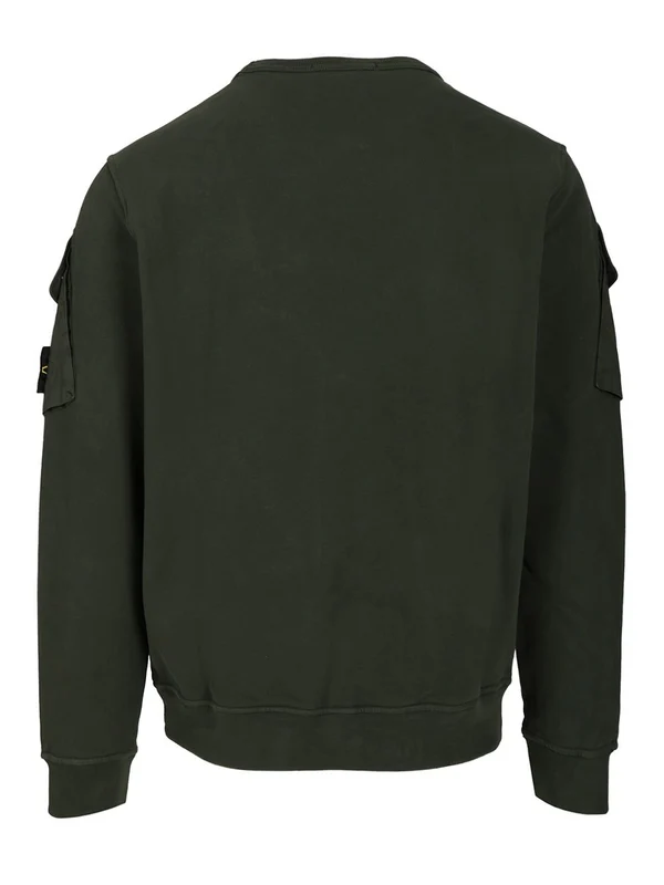 Stone Island Green Sweatshirts - Image 2