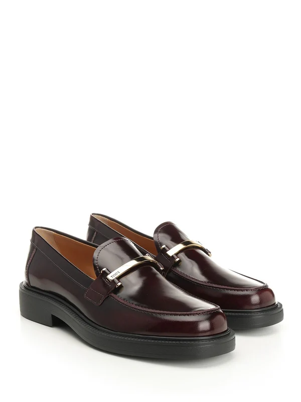 Tod'S Burgundy Loafers - Image 3