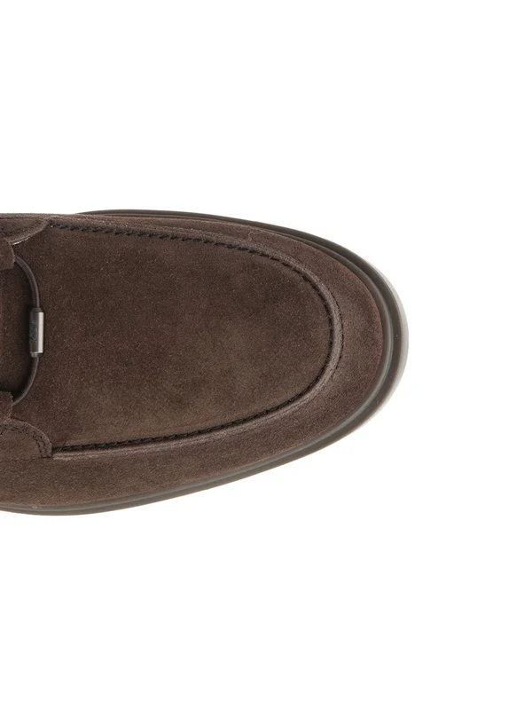 Tod'S Brown Lace-Up Boots - Image 4