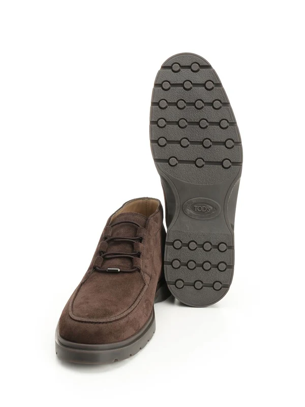 Tod'S Brown Lace-Up Boots - Image 5