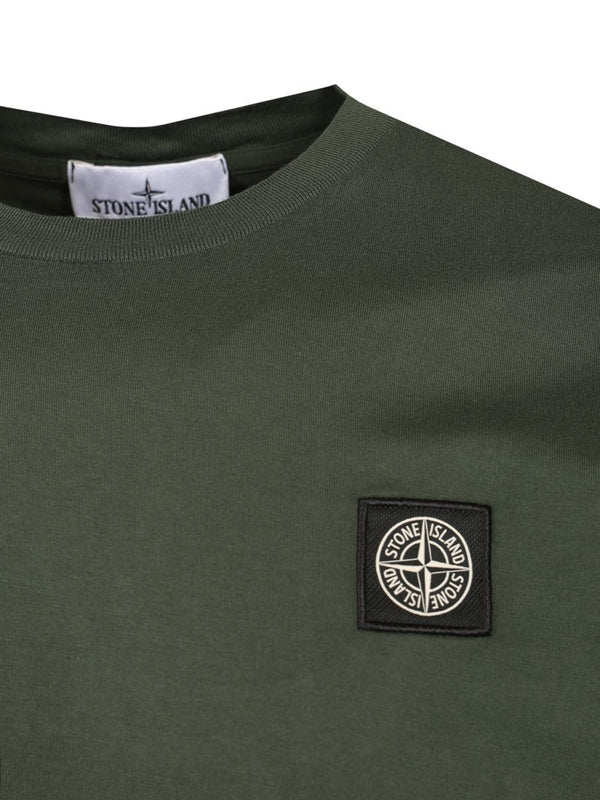 Stone Island Green Half Sleeve - Image 3