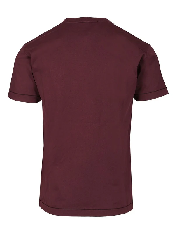 Stone Island Burgundy Half Sleeve - Image 2