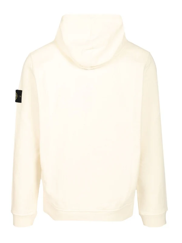 Stone Island White Hoodies - Image 2