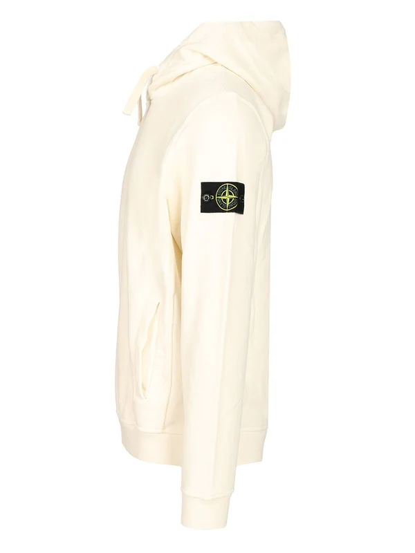 Stone Island White Hoodies - Image 3