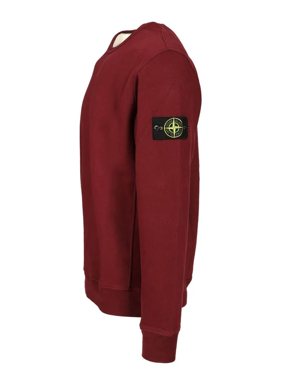 Stone Island Burgundy Sweatshirts - Image 3