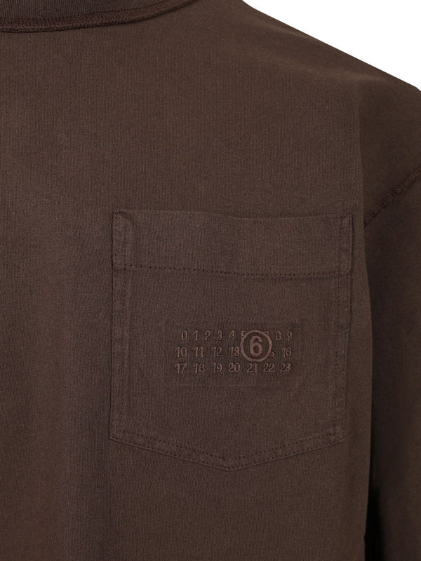 Mm6 Maison Margiela Brown Long Sleeve - Image 3