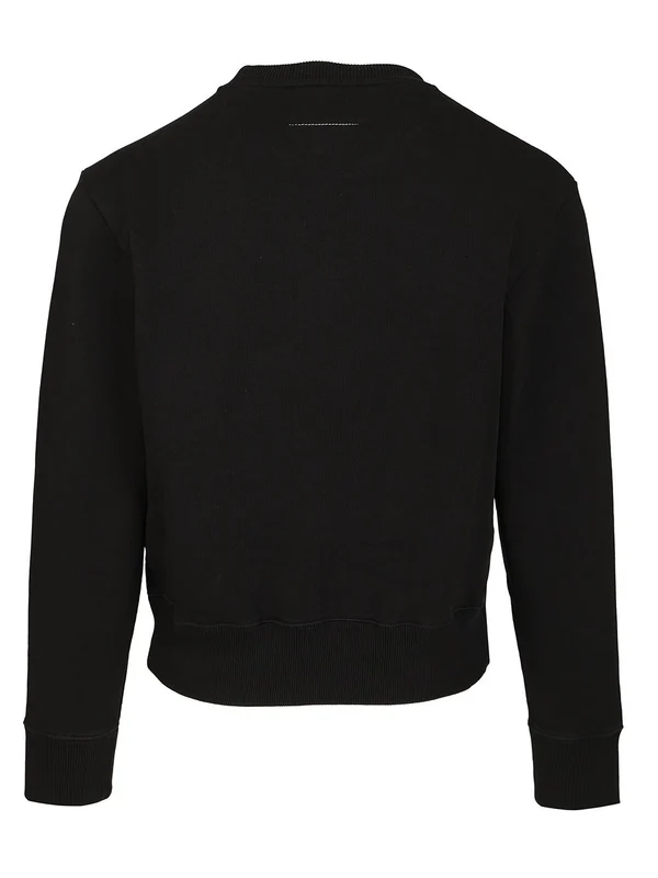 Mm6 Maison Margiela Black Sweatshirts - Image 2