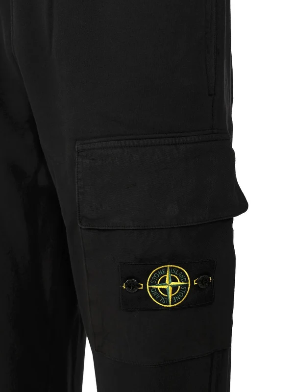 Stone Island Black Casual Pants - Image 4