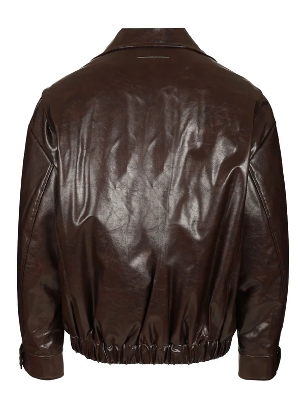 Mm6 Maison Margiela Burgundy Jackets - Image 2