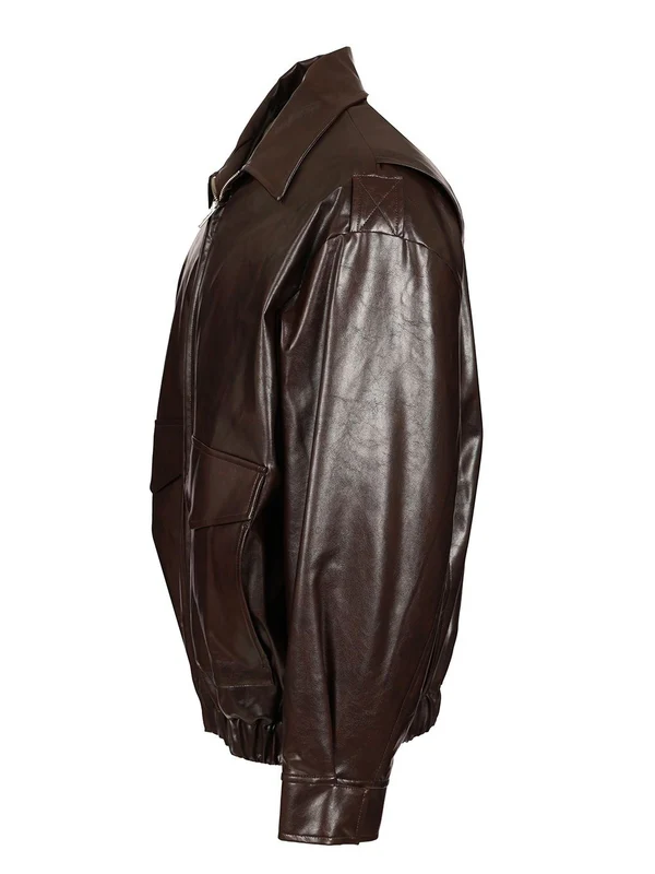 Mm6 Maison Margiela Burgundy Jackets - Image 3