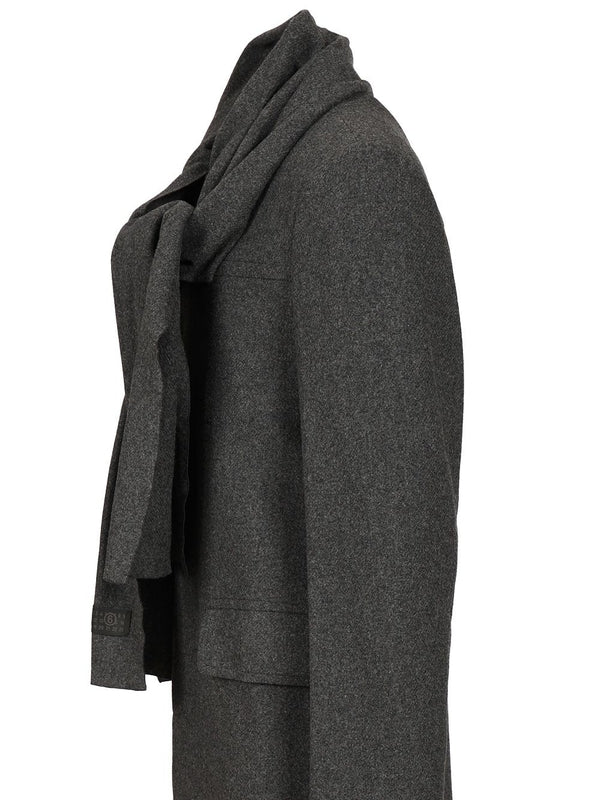 Mm6 Maison Margiela Grey Coats - Image 3