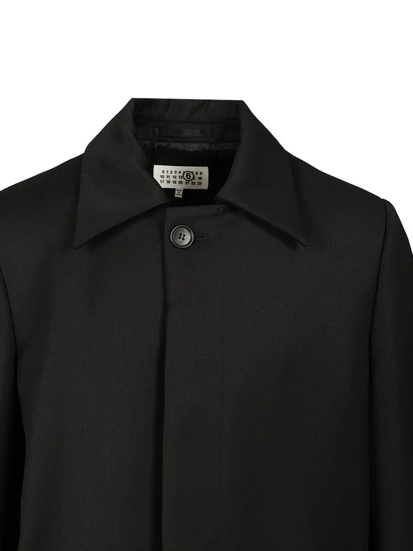 Mm6 Maison Margiela Black Coats - Image 4