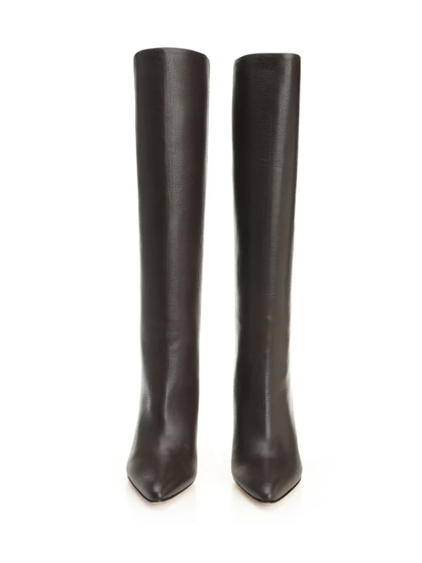 Mm6 Maison Margiela Brown High Boots - Image 5