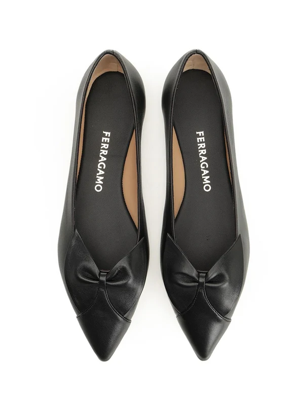 Ferragamo Black Flat Shoes - Image 5