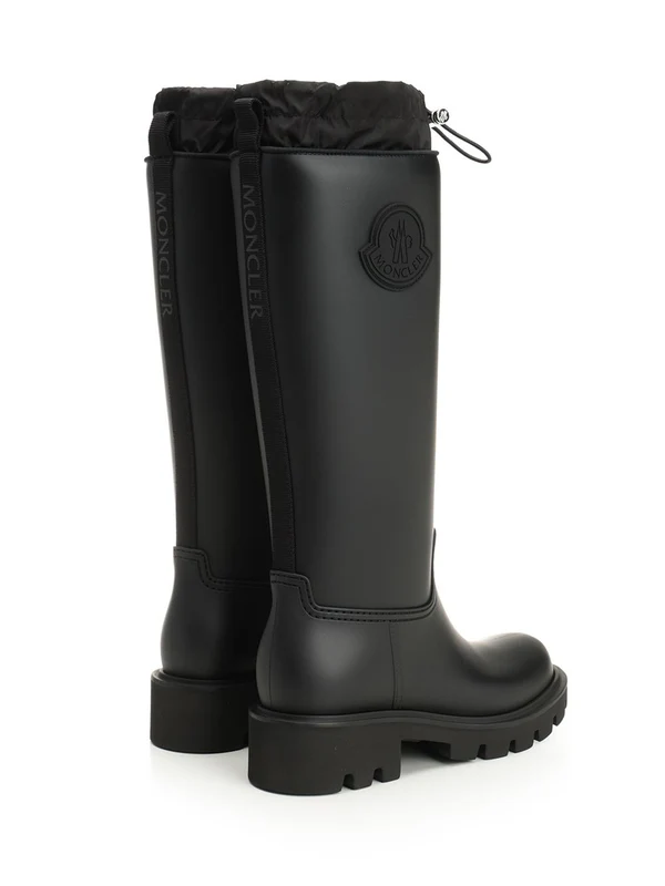 Moncler Black High Boots - Image 3