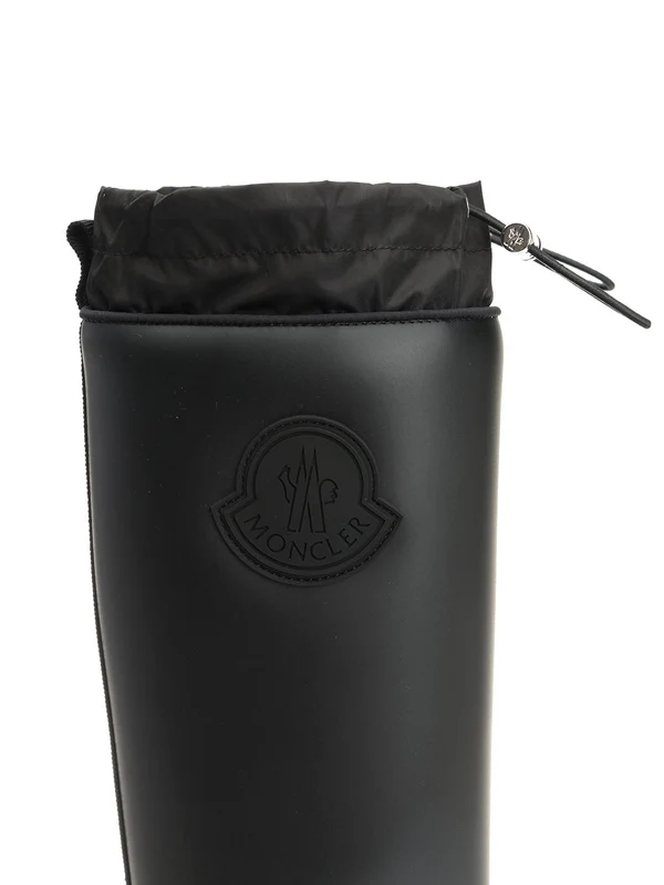 Moncler Black High Boots - Image 5