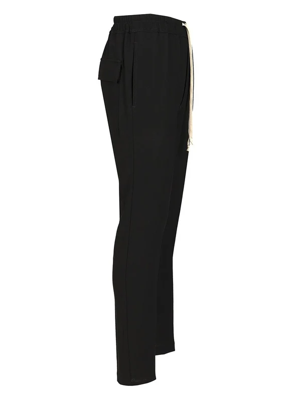 Rick Owens Black Trousers - Image 3