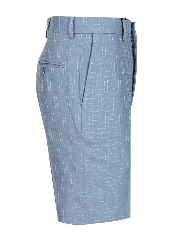 Fendi Blue Shorts - Image 3