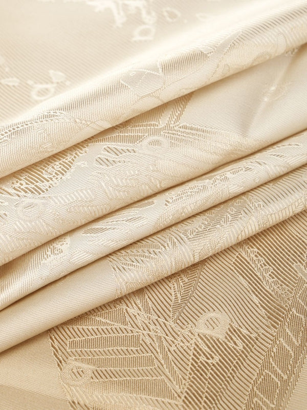Ferragamo Beige Silk Mufflers - Image 3