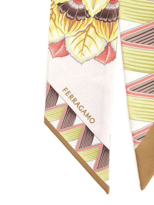 Ferragamo Multicolor Silk Mufflers - Image 2