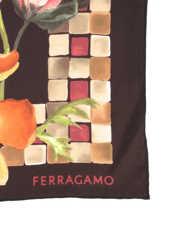 Ferragamo Multicolor Silk Mufflers - Image 2
