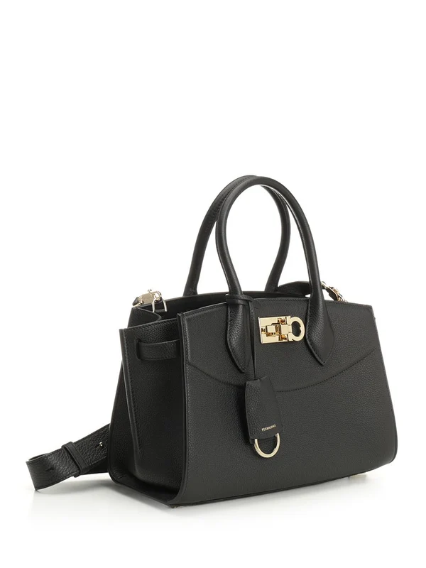 Ferragamo Black Tote Bags - Image 2
