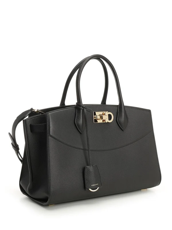 Ferragamo Black Tote Bags - Image 2