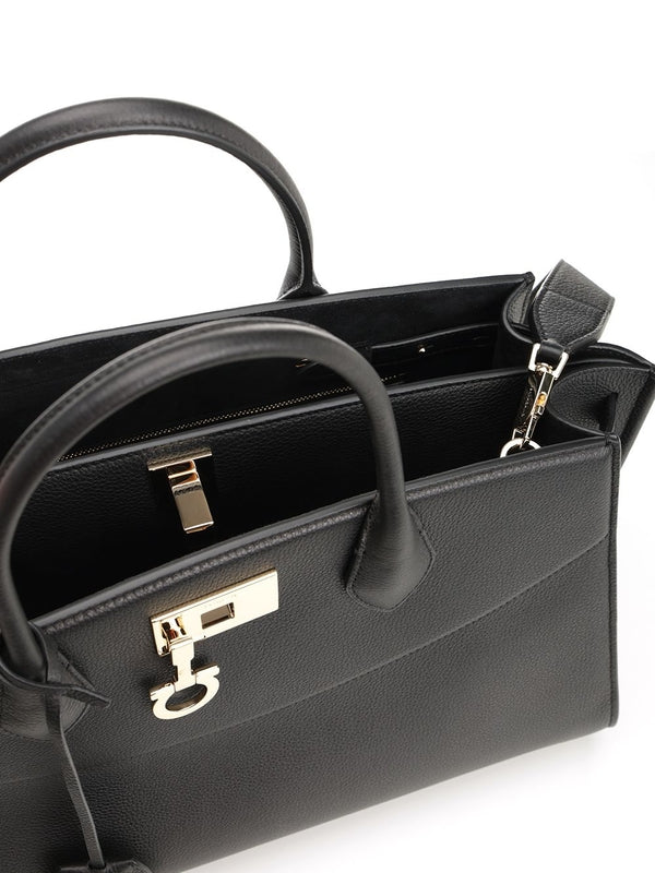 Ferragamo Black Tote Bags - Image 4