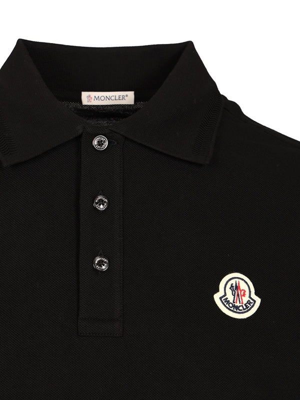 Moncler Black Polo Shirts - Image 3