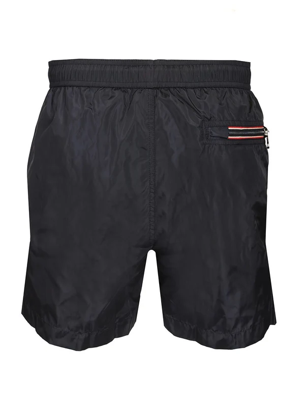 Moncler Navy Swim Shorts - Image 2