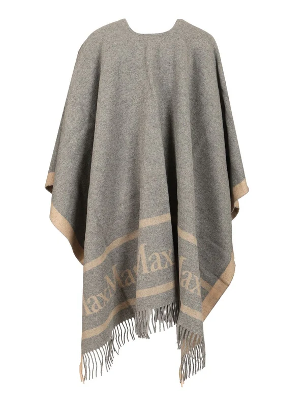 Max Mara Studio Grey Cape - Image 2