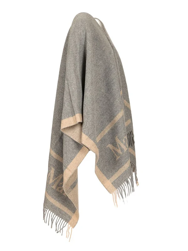 Max Mara Studio Grey Cape - Image 3