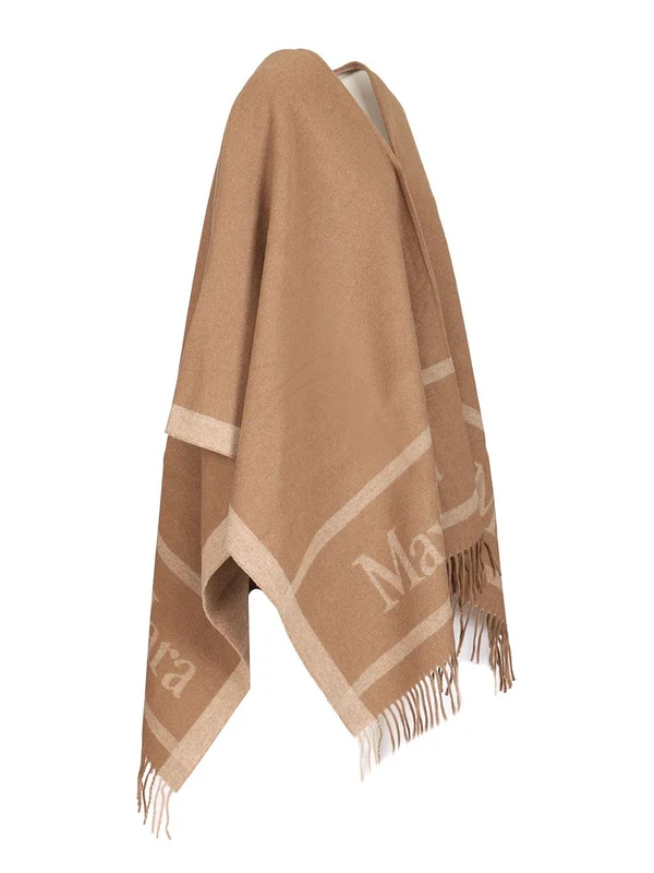 Max Mara Studio Beige Cape - Image 3