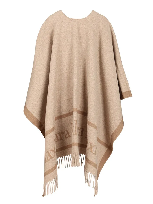 Max Mara Studio Beige Cape - Image 2