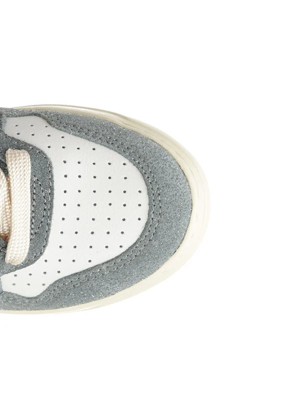 Autry White Blue Low Top Sneakers - Image 4