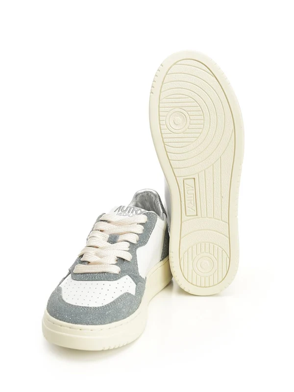 Autry White Blue Low Top Sneakers - Image 5