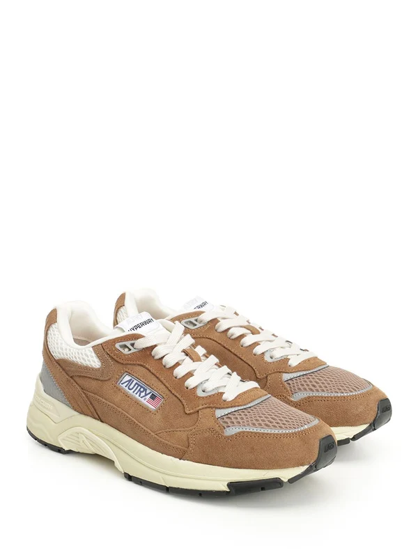 Autry Brown Low Top Sneakers - Image 2