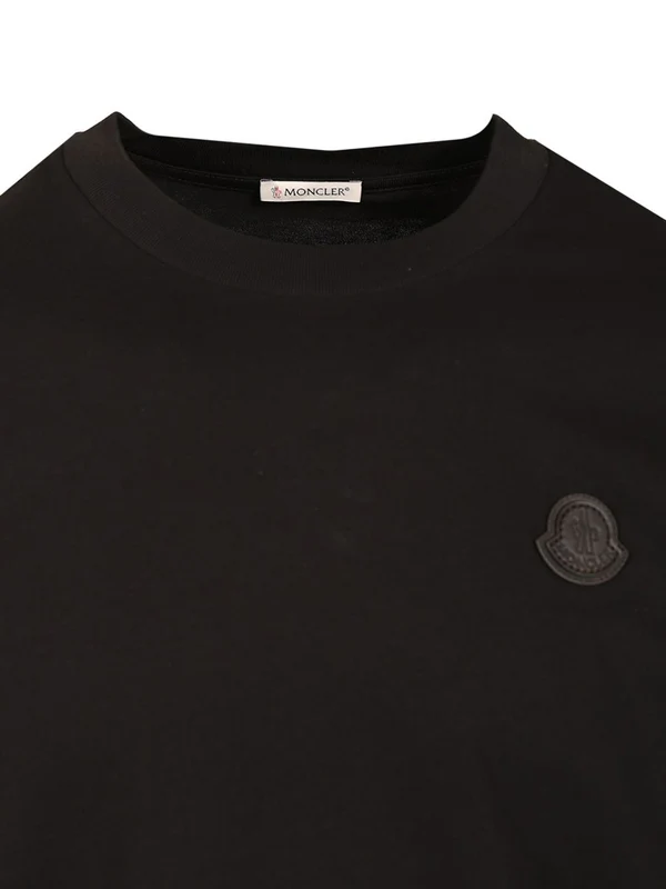 Moncler Black Half Sleeve - Image 3