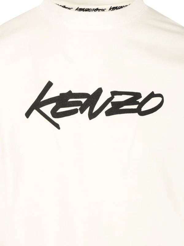 Kenzo White Half Sleeve - Image 3