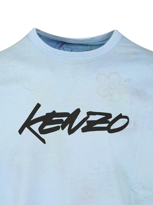 Kenzo Blue Half Sleeve - Image 4