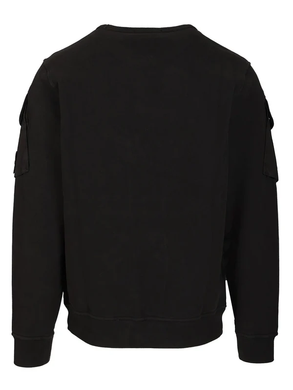 Stone Island Black Sweatshirts - Image 2