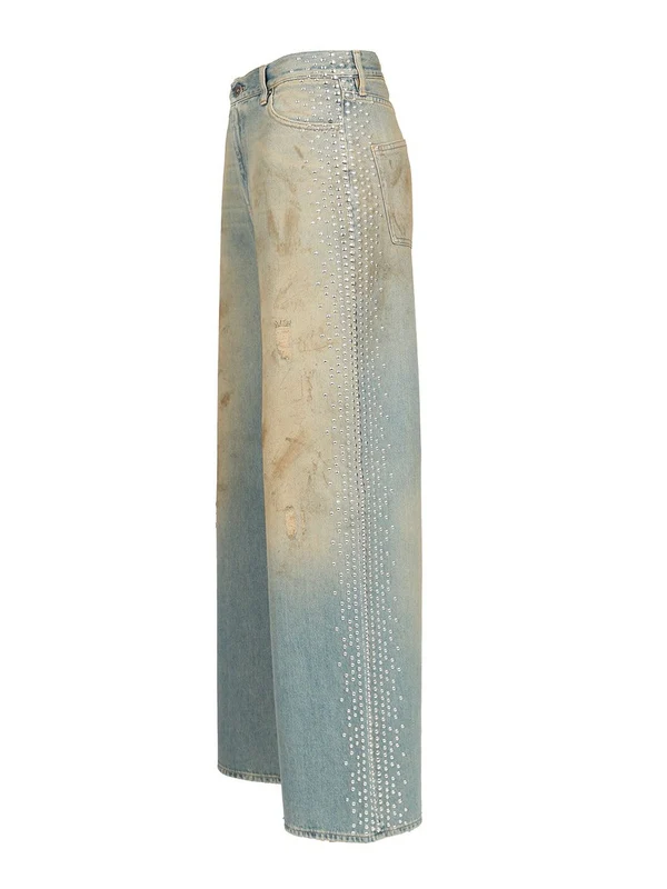 Golden Goose Blue Denim Pants - Image 3