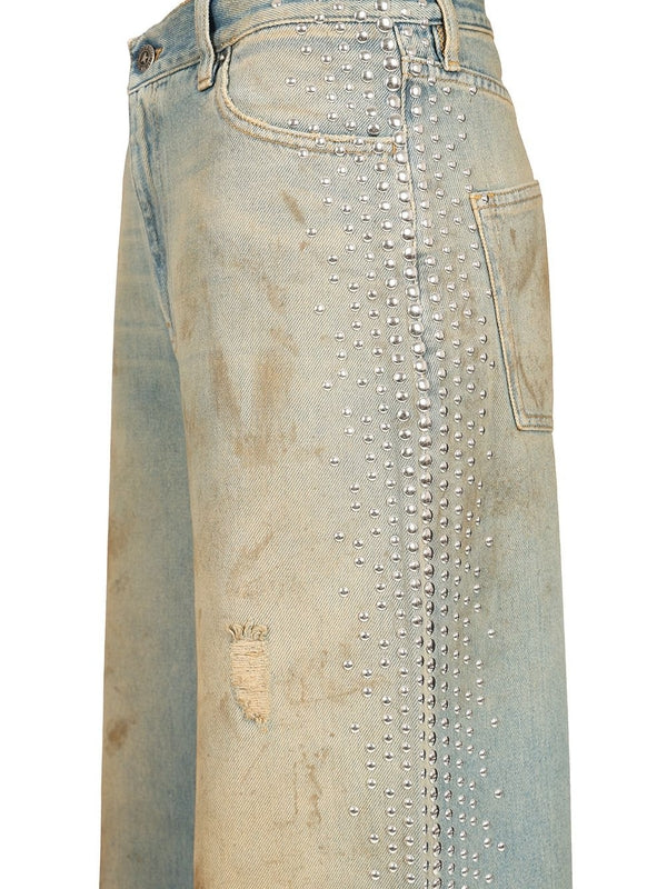 Golden Goose Blue Denim Pants - Image 4