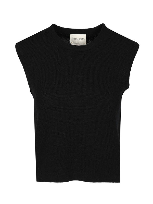 Forte_Forte Black Knitted - Image 4