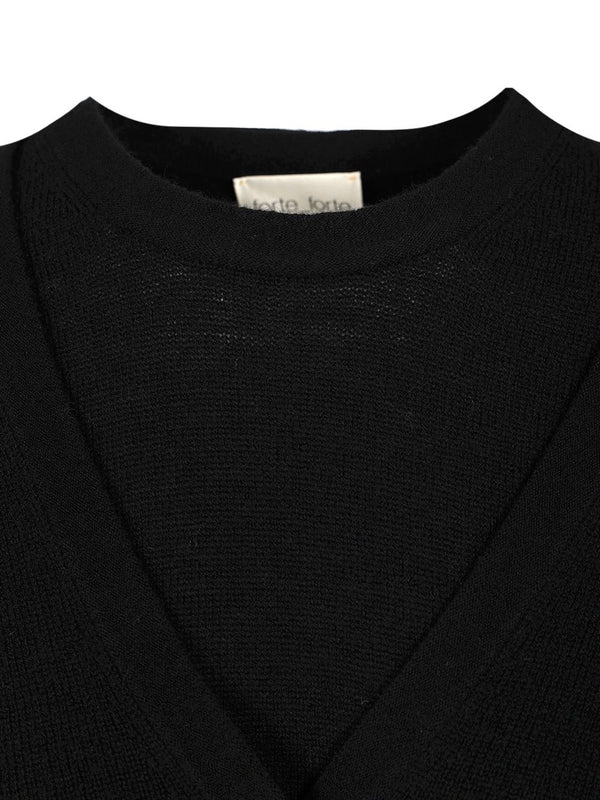 Forte_Forte Black Knitted - Image 5