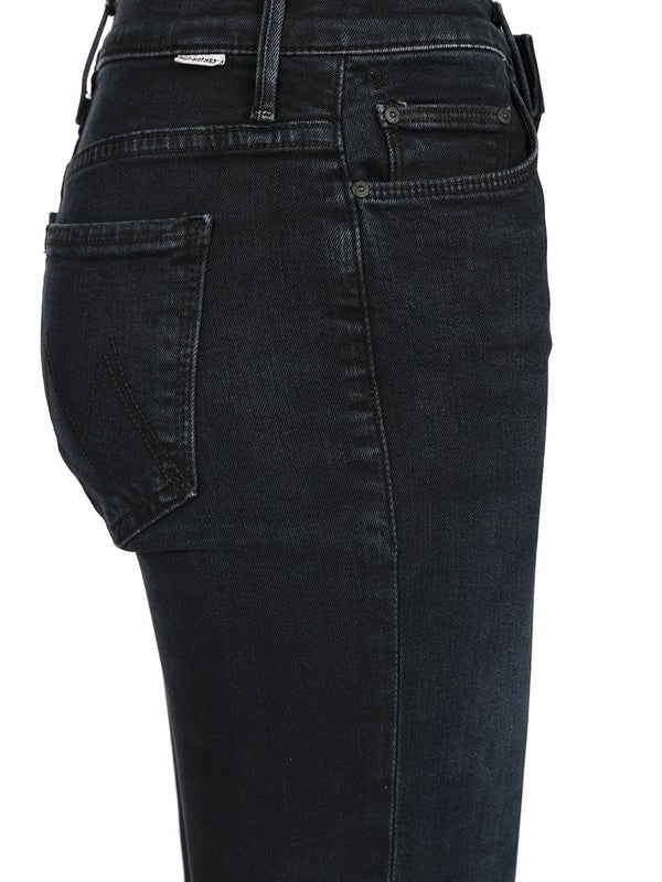 Mother Black Denim Pants - Image 4